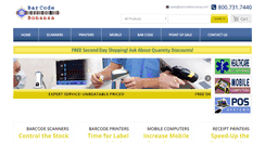 Desktop Screenshot of barcodebonanza.com